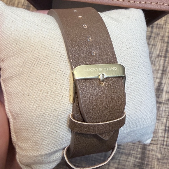 Lucky Brand Brown Leather Strap Watch - Picture 5 of 6